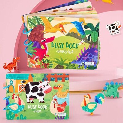 Montessori Busy Book - Farm