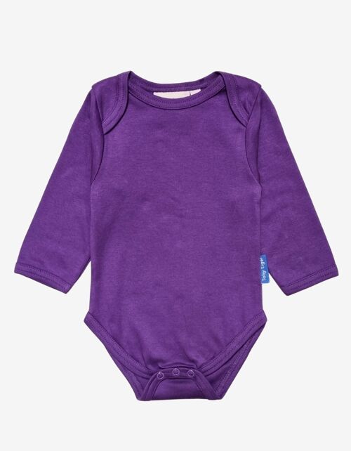 Bio-Lila-Basic-Langarm-Baby-Body