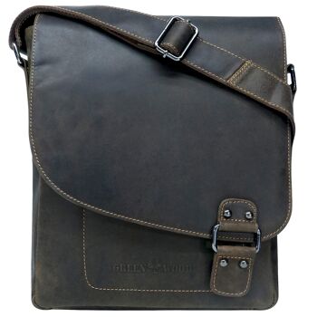 Hedwig college sac en cuir sac à bandoulière pour femme sac à bandoulière pour homme A4 22