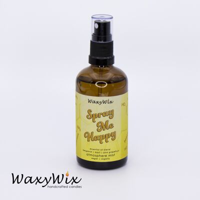 Happiness room spray. Made with essential oils. Room mist to find your happy vibe and bring joy. Spray yourself happy!