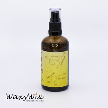 Spray d'ambiance bonheur. Fabriqué avec des huiles essentielles. Brume d'ambiance pour trouver votre ambiance joyeuse et apporter de la joie. Vaporisez-vous heureux! 3