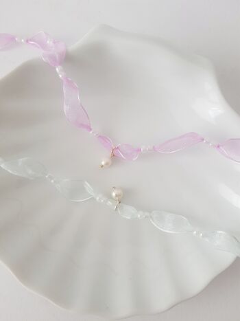 Rosen-Choker-Perlen-Halskette 3