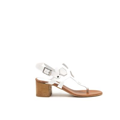 101 WHITE CUOIO LEATHER HANDMADE SHOES IN ITALY