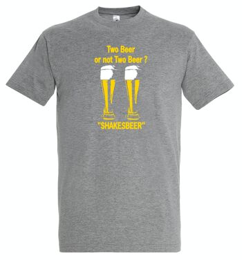 T-SHIRT humoristique TWO BEER OR NOT TWO BEER 6