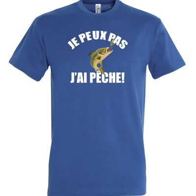 T-SHIRT divertente non posso pescare