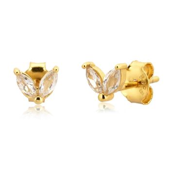 Jili - Boucles d'oreilles papillon 11