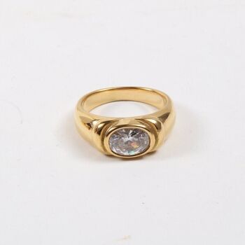 Emily - Bague en cristal vintage 24