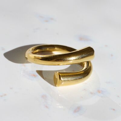 Fable - Edgy Nail Statement Ring