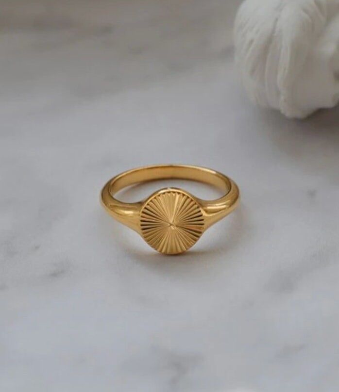 Peyton - Anillo geométrico Starburst