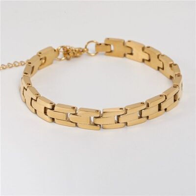 Aubree - Panther Link Bracelet