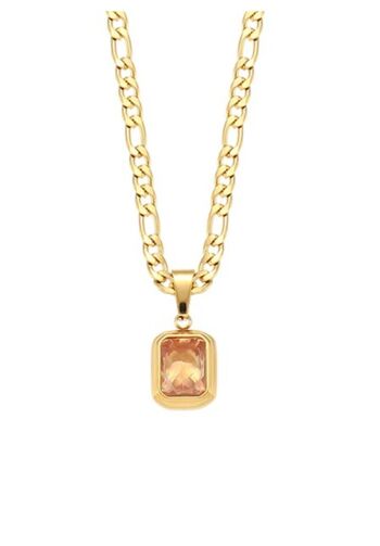 Ely - Collier pendentif en cristal 10