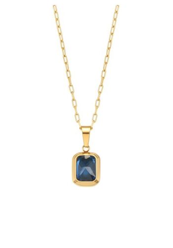 Ely - Collier pendentif en cristal 13