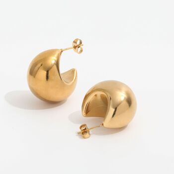 Eugene - Boucles d'oreilles bateau 8