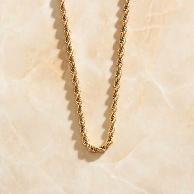 Agamemnon - 3mm Rope Chain Necklace