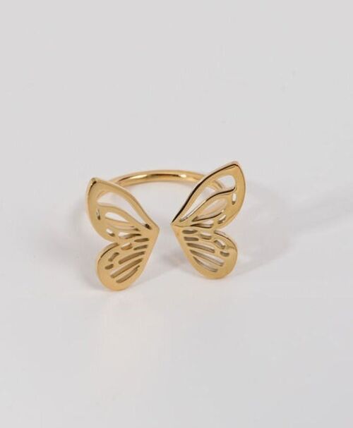 Jules - Butterfly Wings Statement Ring