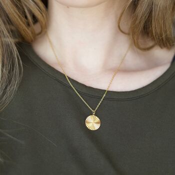 Malo - Collier Charme Rond Soleil 5