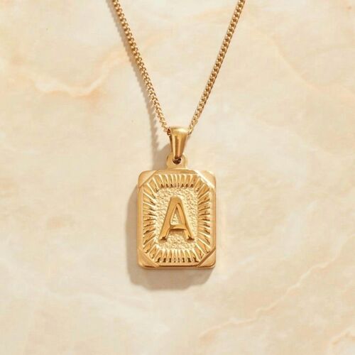 Valentin - Initial Letter A-Z Pendant Necklaces