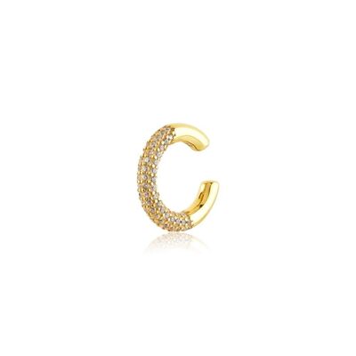 Bonny - Simple Crystal Pavé Wrap Cuff