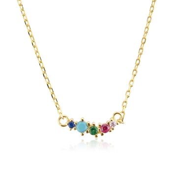 Carmel - Collier grimpeur arc-en-ciel Tutti Frutti 1