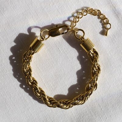 Alyssa - 8mm Rope Chain Bracelet