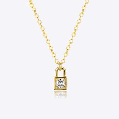 Sonia - Lock Charm Pendant Necklace