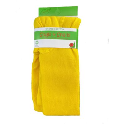 Collants jaunes à blocs de couleurs pour adultes