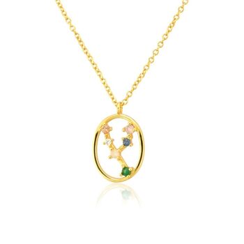 Felcia - Colliers Pendentif Zodiaque Star Constellation 7