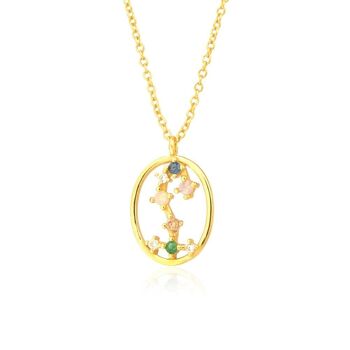 Felcia - Colliers Pendentif Zodiaque Star Constellation 26