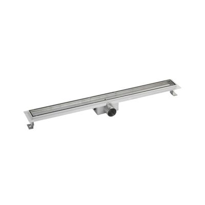 Caniveau de douche professionnel à carreler 2en1 60-140cm inox SU 317