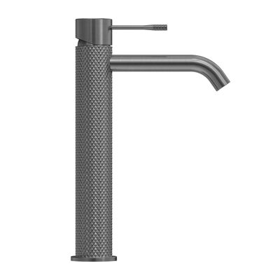 Stilform basin mixer from the Iconic series High version in gunmetal