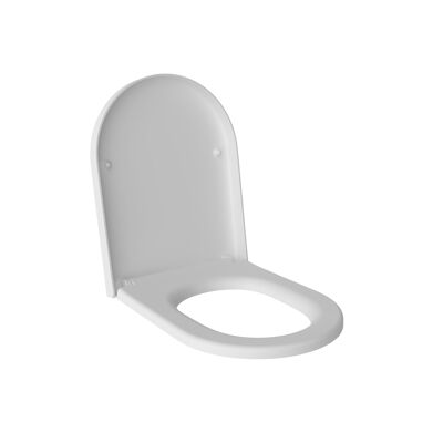 Replacement toilet seat for the Soho series white matt