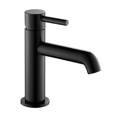 Stilform Modern washbasin fitting from the Park series in matt black