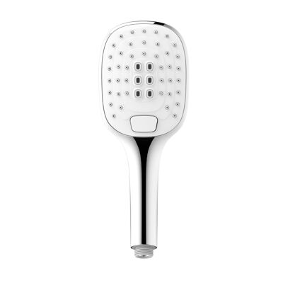 Hand shower Soho 3 spray types white / chrome