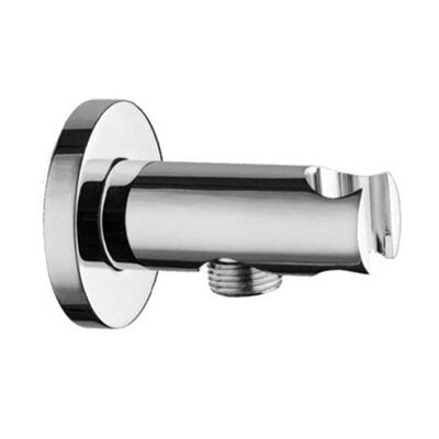 Stilform wall connection elbow - solid round shower holder
