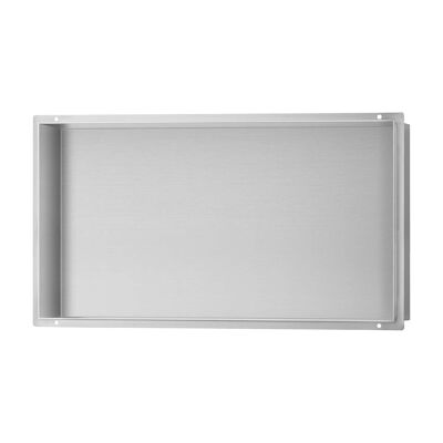 Nicho de pared Stilform 60x30 sin marco acero inoxidable cepillado