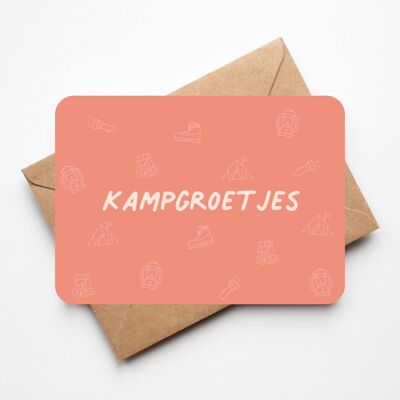 Kampgroetjes - Roze