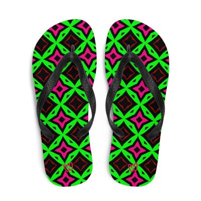 Grüne Neo-Flip-Flops