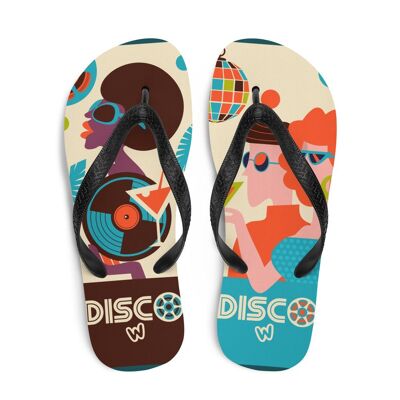 Disco 70s Flip Flops