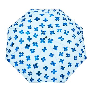 Umbrella Floral Rain Parapluie compact écologique résistant au vent 3