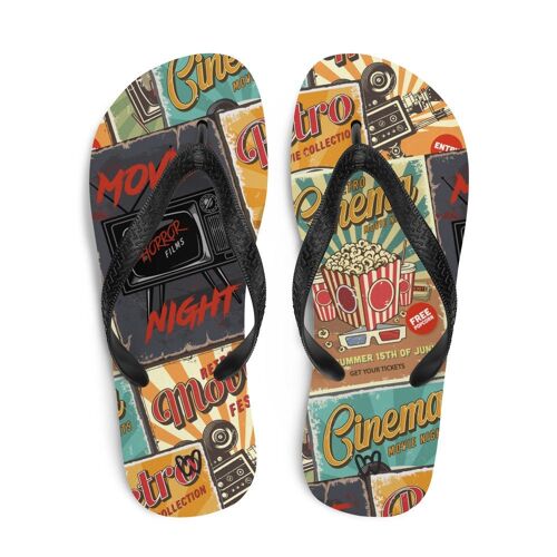 Movie Posters Flip Flops