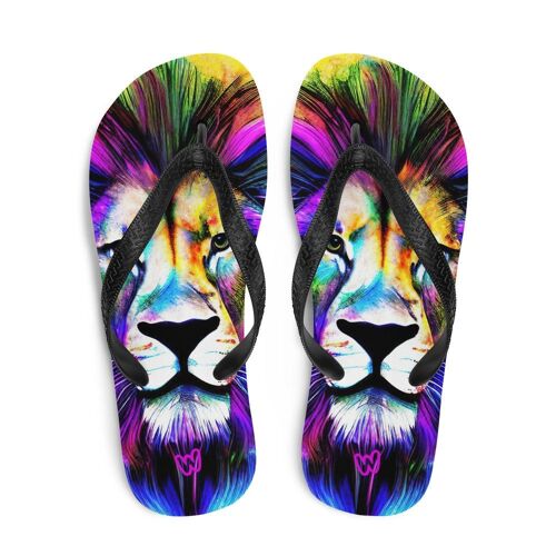 Lion Flip Flops