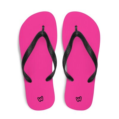 Wapiness Pink Flip Flops