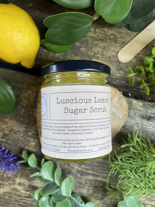 Luscious Lemon Sugar Scrub