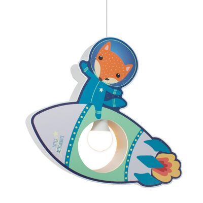 Lámpara colgante Little Astronauts "cohete"
