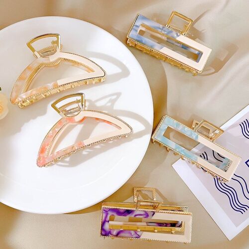 Chic Metal Large Hair Claw Clip