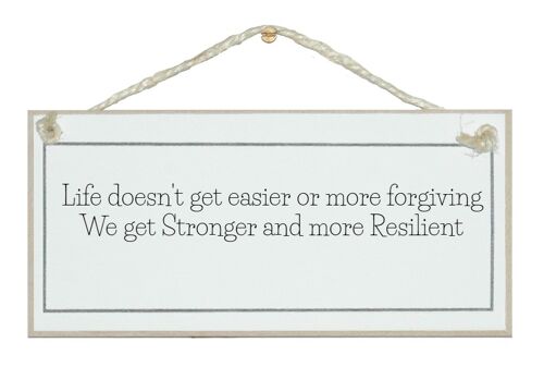 Stronger, resilient