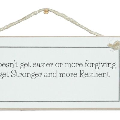 Stronger, resilient