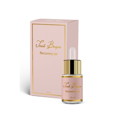 Recovery Oil 15ml. Aceite recuperador  de tacto seco para pieles sensibles, repara la función barrera.