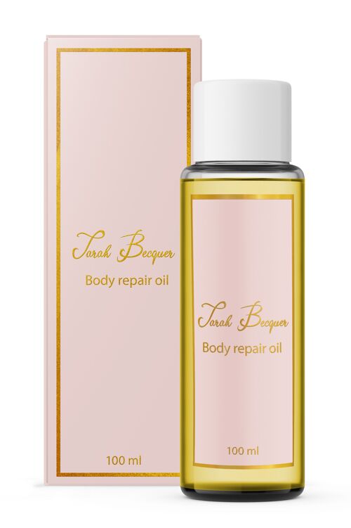 Body repair Oil 100ml. Aceite regenerador y antiinflamatorios para mejorar la hidratación y prevenir estrías.