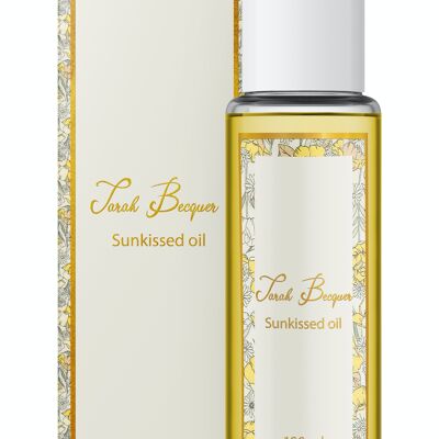 Summer body oil after sun Sunkissed oil. After sun repairer that recovers the skin from sun damage.